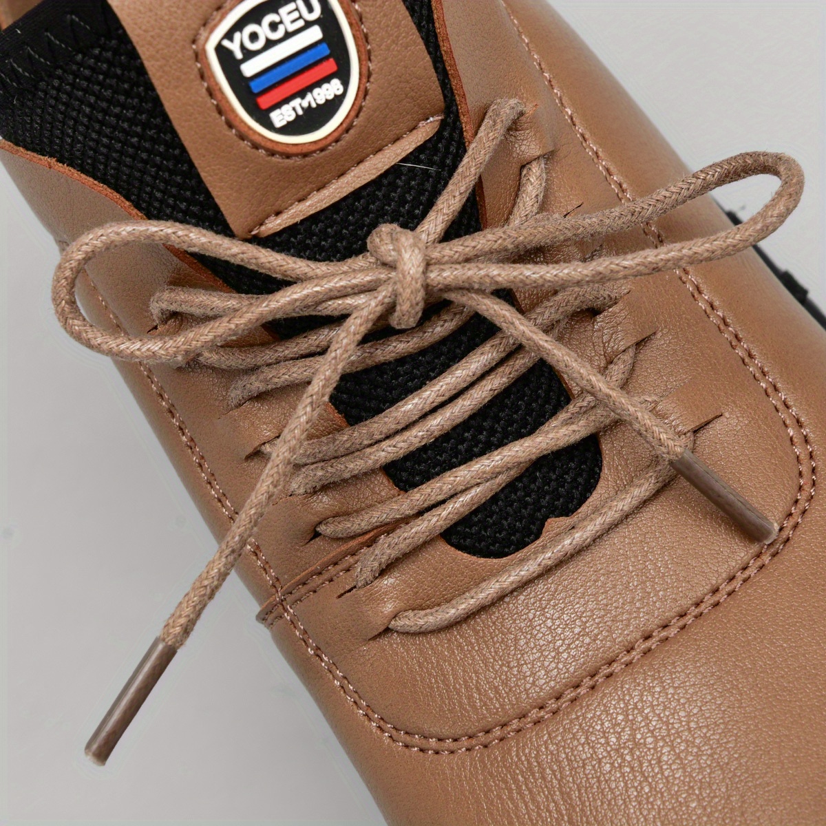 womens flat high top boots comfy solid color lace up ankle boots casual non slip shoes details 7